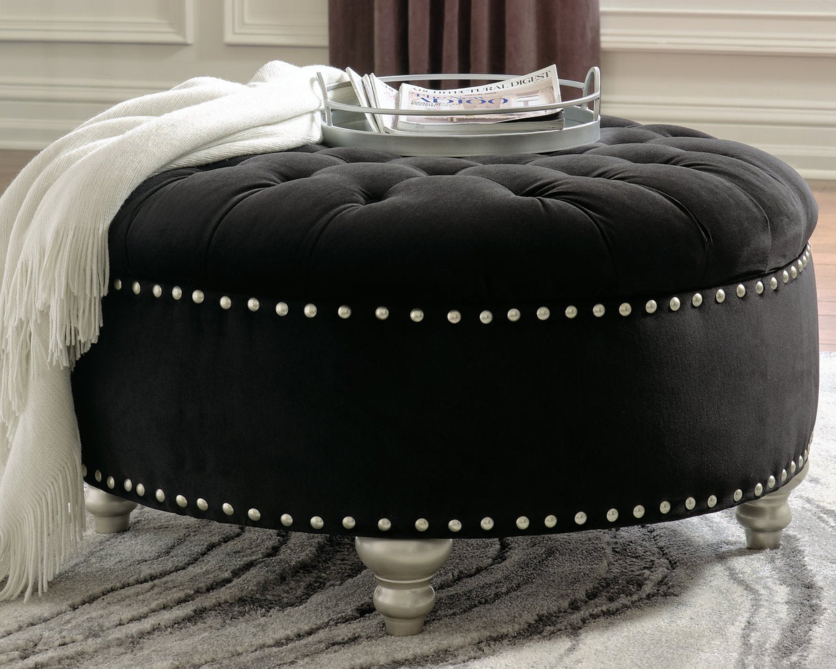 Harriotte Oversized Accent Ottoman - Walo Furniture (Chicago, Illinois)