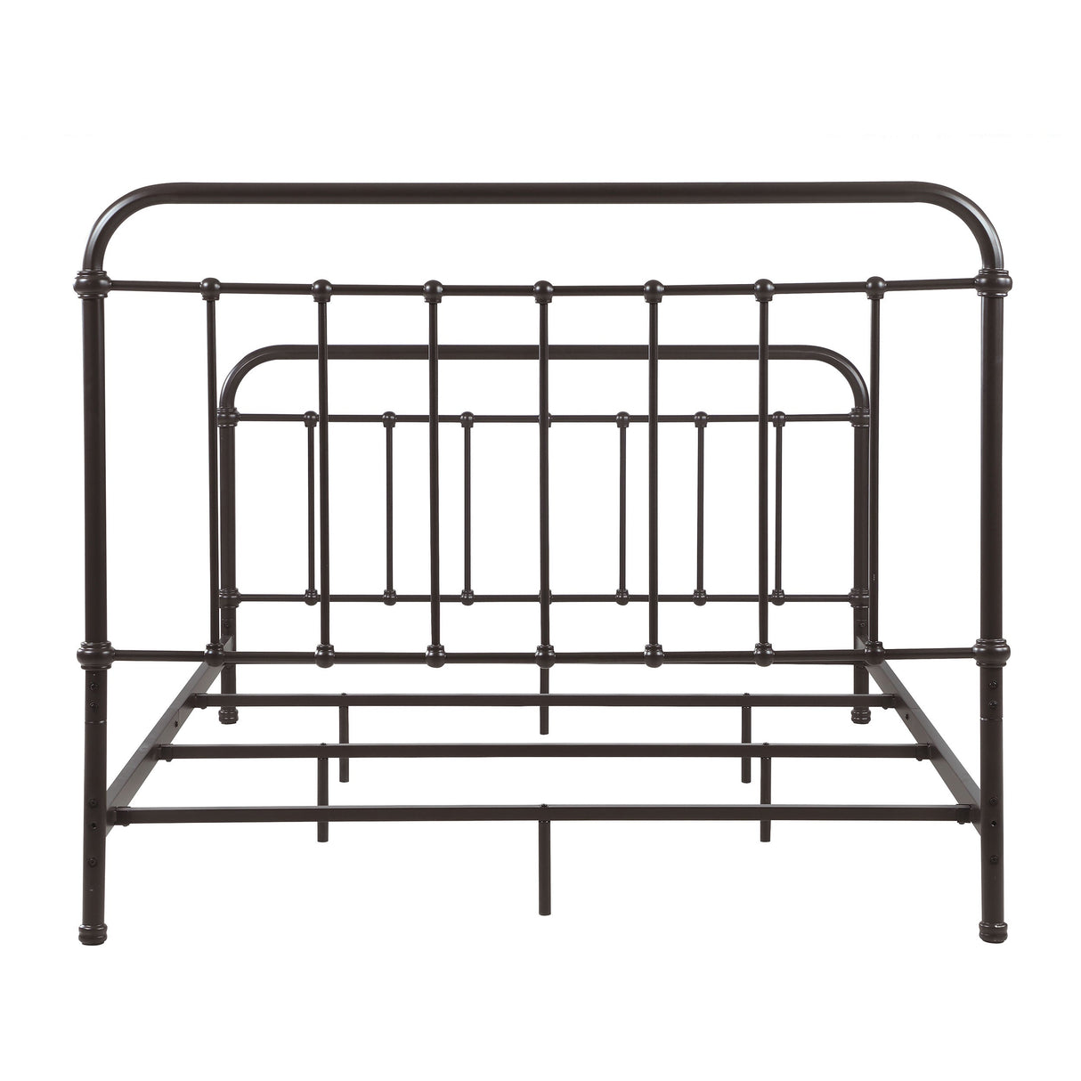 Livingston  Panel Metal Bed Dark Bronze