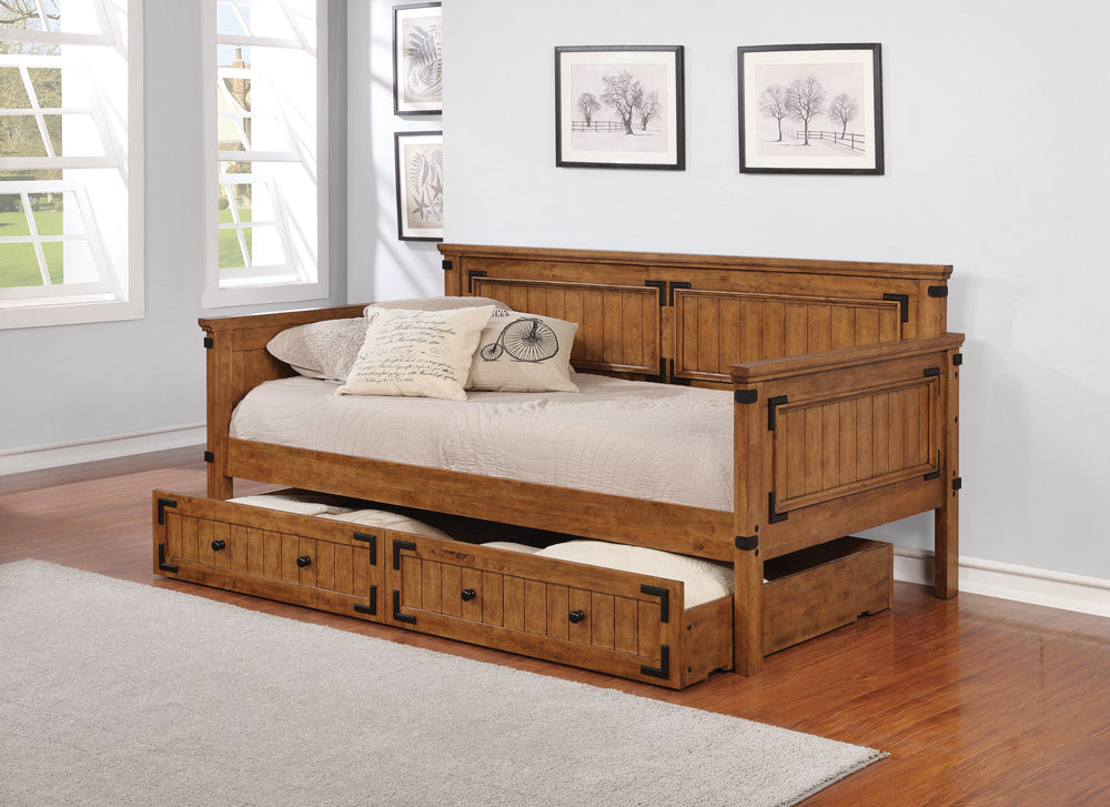 Oakdale Twin Daybed Rustic Honey