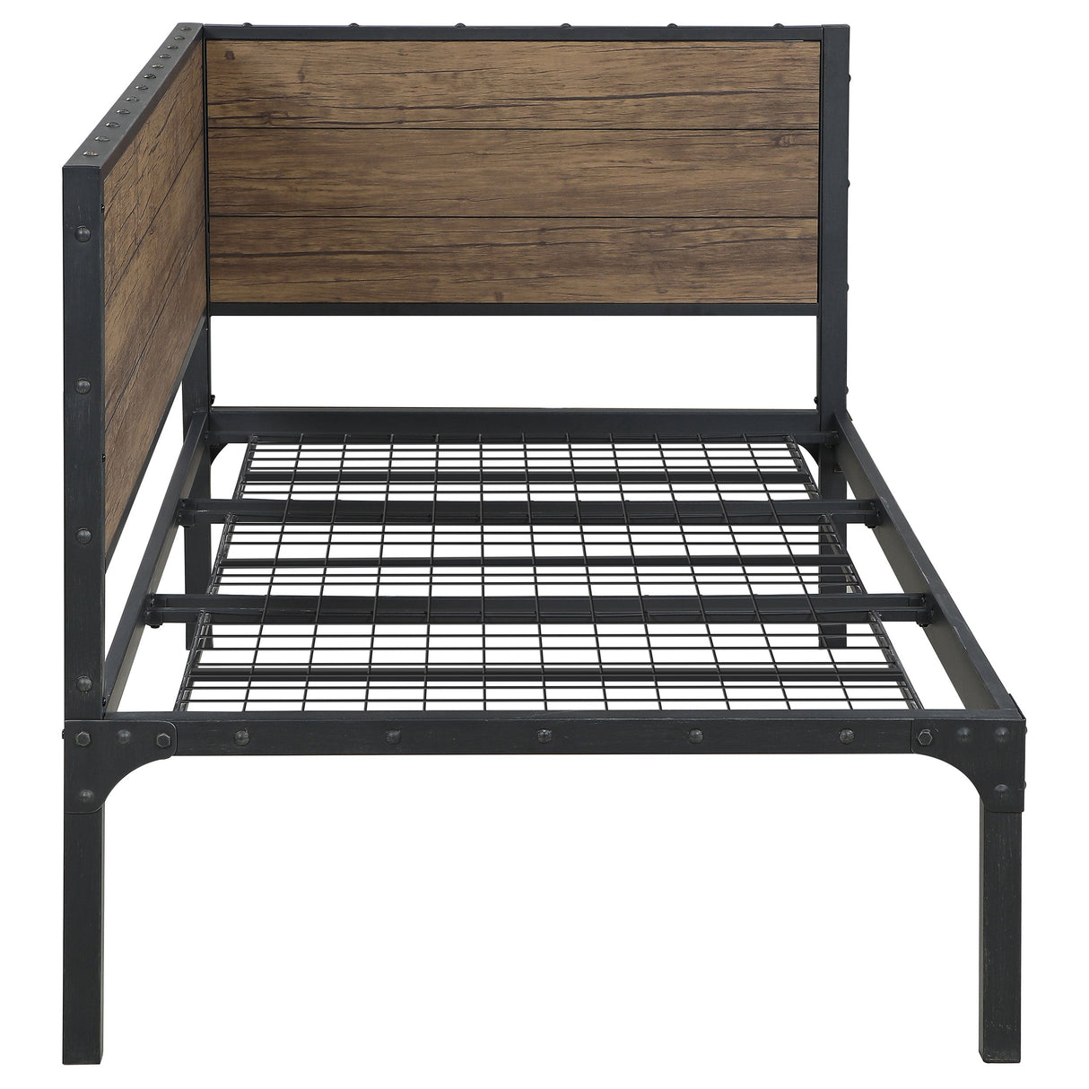 Getler Daybed Weathered Chestnut and Black