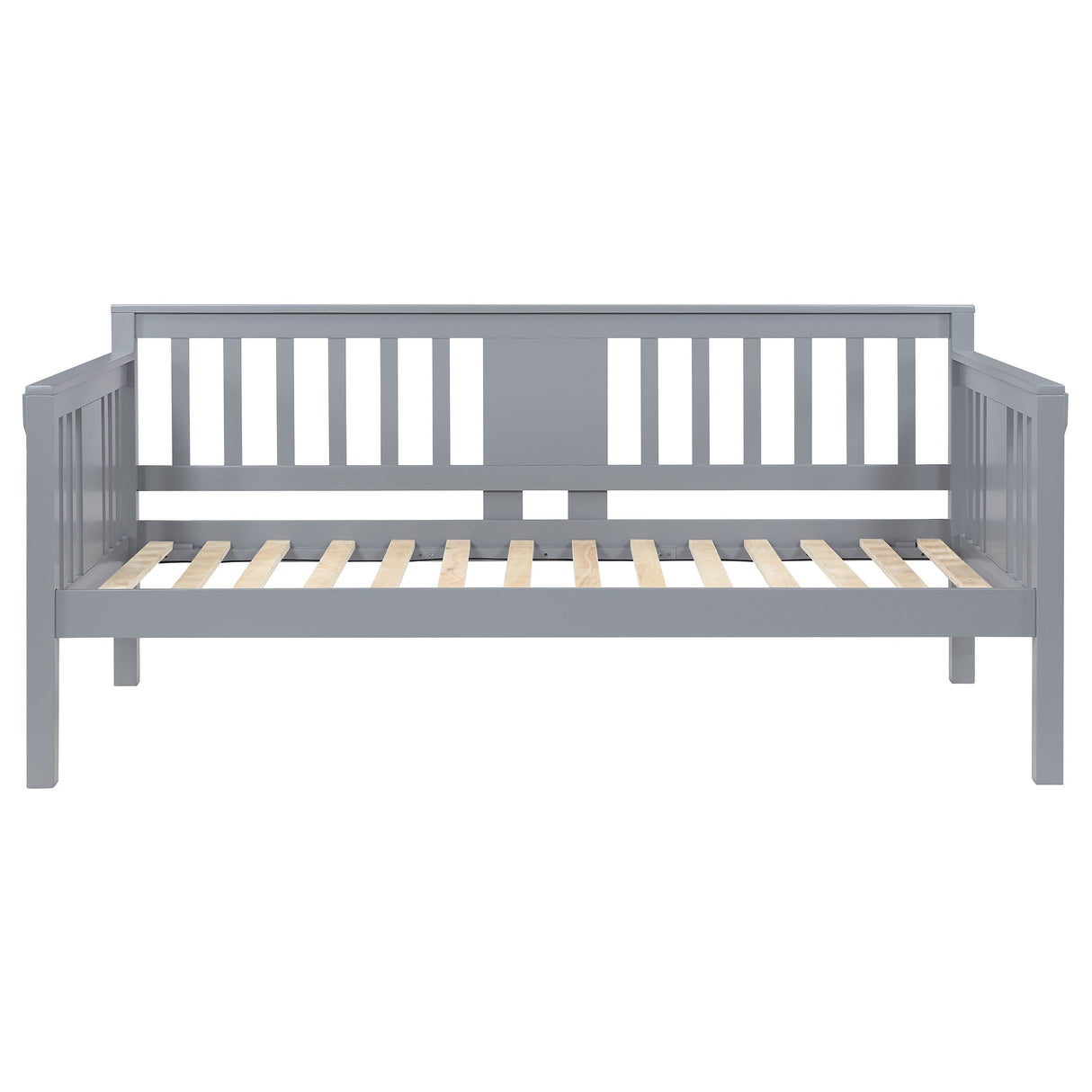 Bethany Wood Twin Daybed with Drop-down Tables White