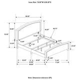 Hamden Full Upholstered Panel Bed Mineral