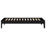 Hounslow Platform  Bed Black