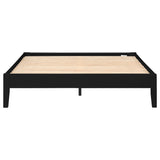 Hounslow Platform  Bed Black