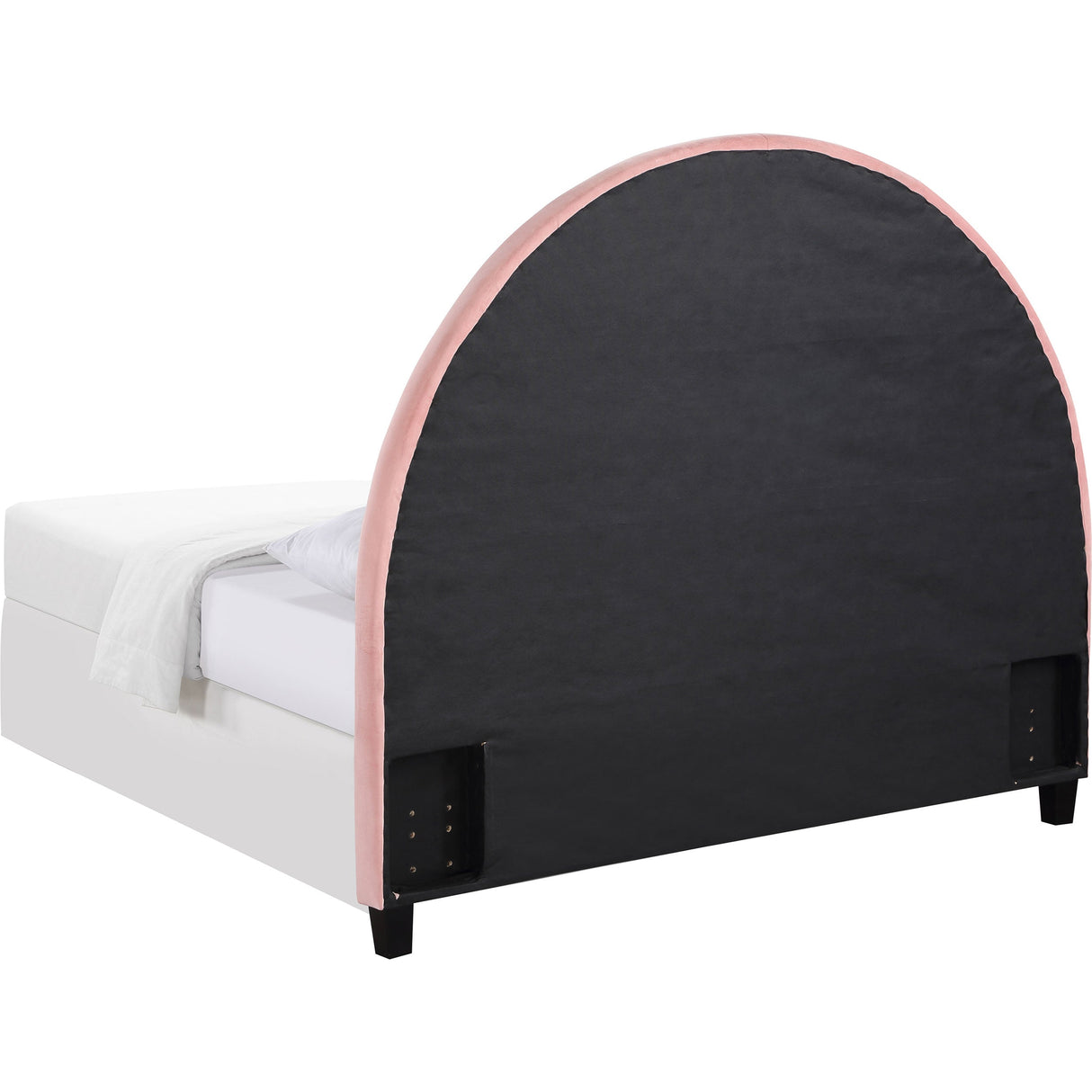 June Upholstered Arched  / Full Headboard Blush