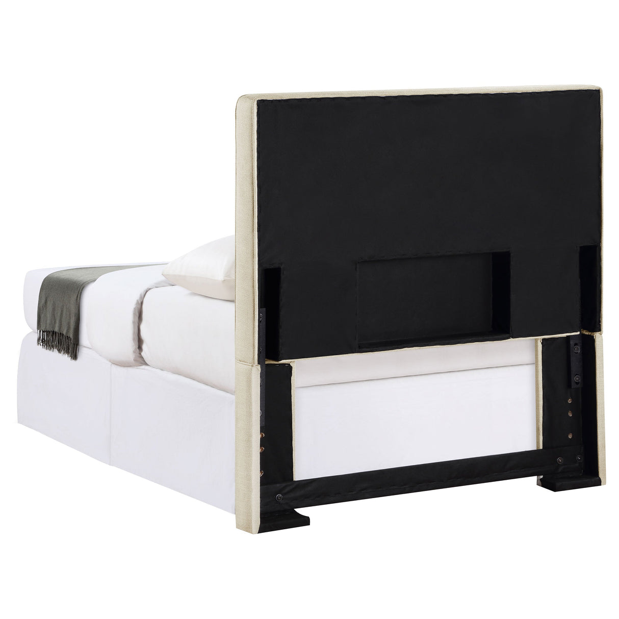 Kosmo Rectangular Upholstered Headboard Sand