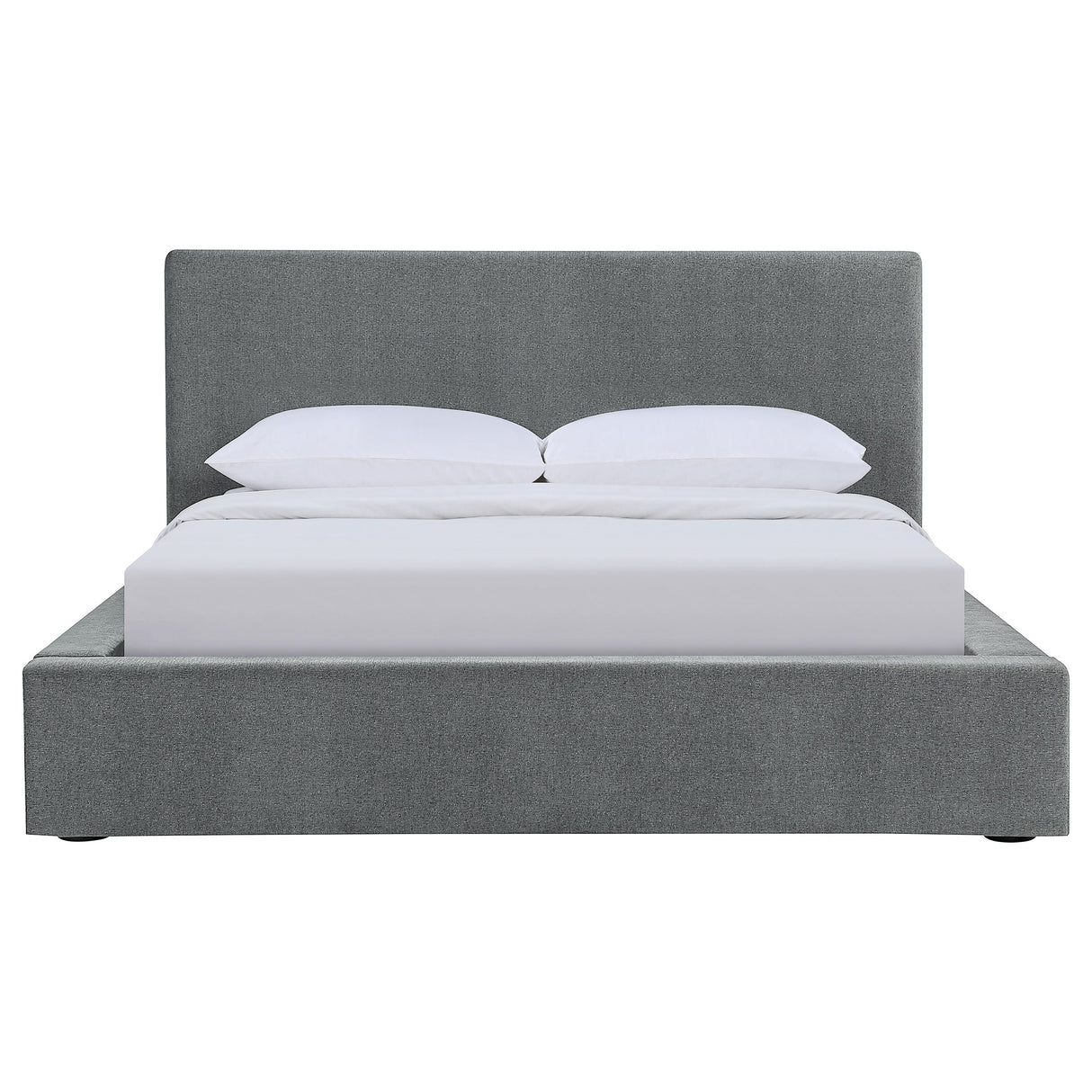 Gregory Upholstered Platform Bed Graphite