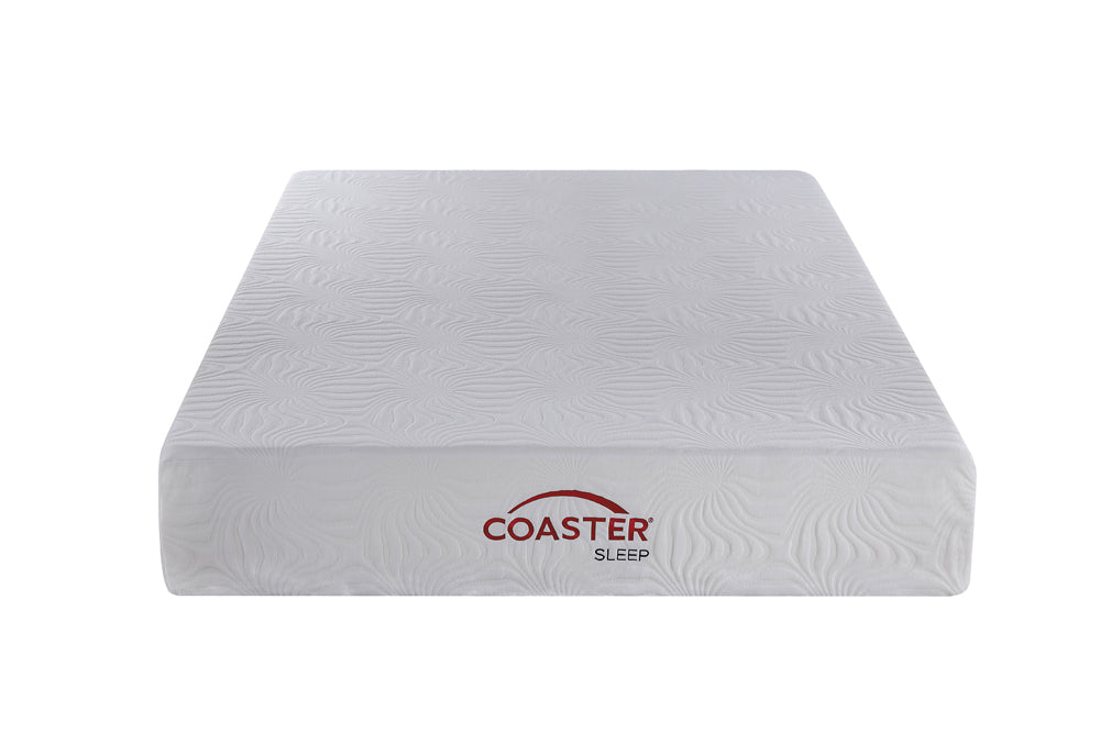 Ian  Memory Foam Mattress White