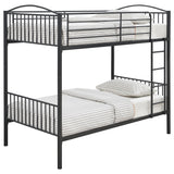 Anson Twin Over Twin Bunk Bed with Ladder