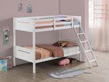 Littleton Wood Twin Over Twin Bunk Bed Espresso