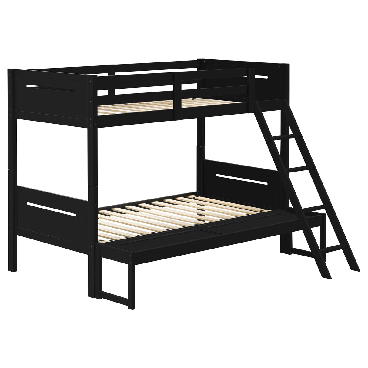 Littleton Wood Twin Over Full Bunk Bed Espresso