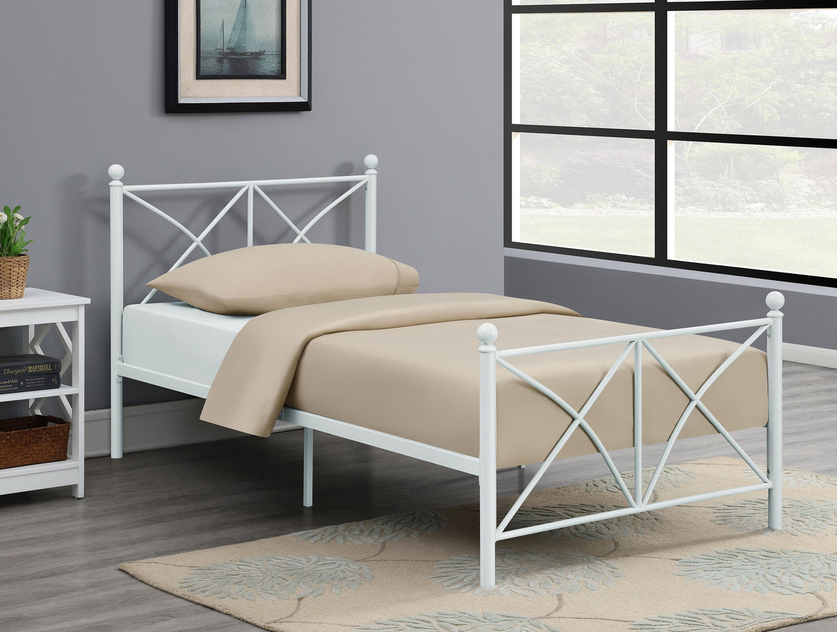 Hart  Platform Bed White