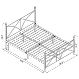 Hart  Platform Bed White