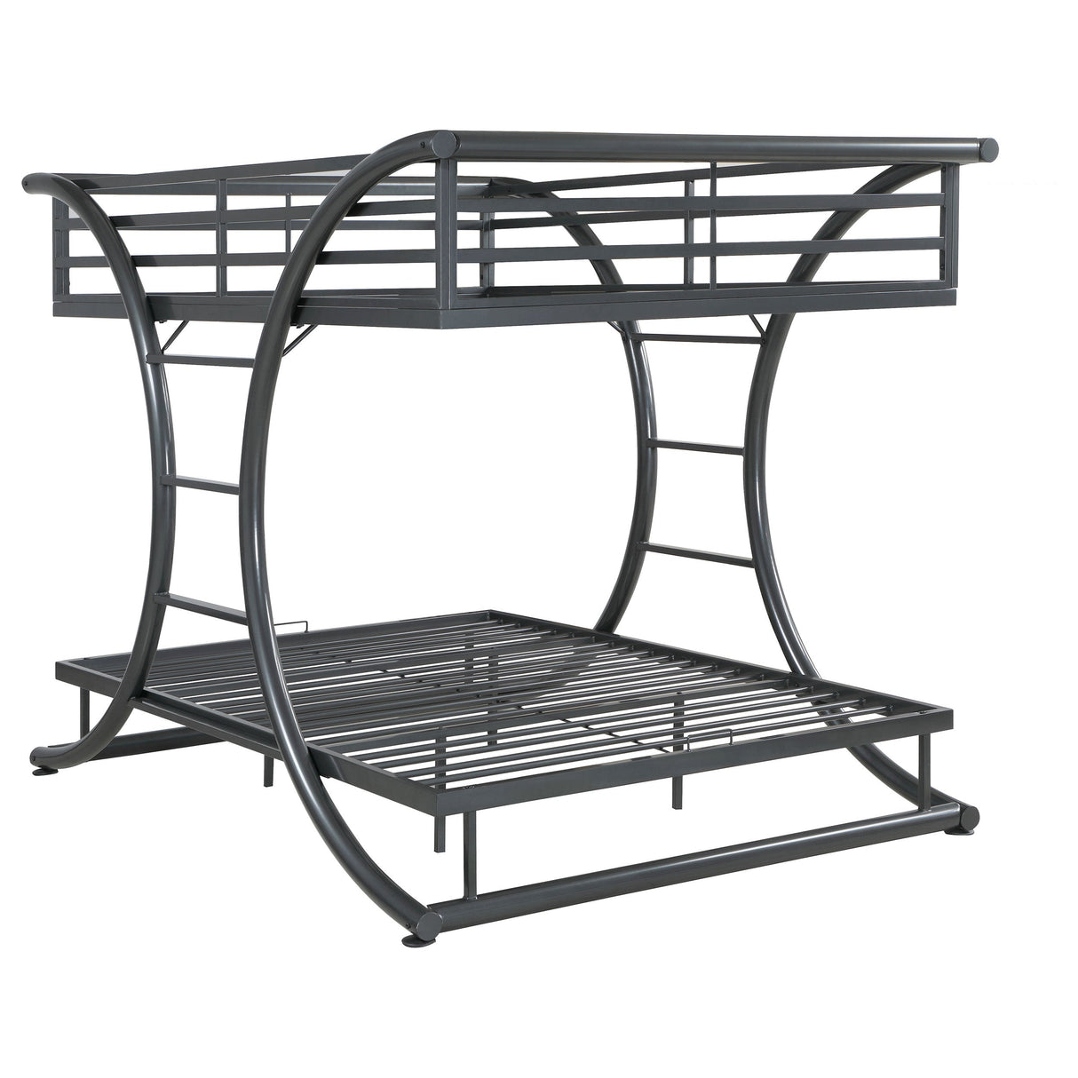 Stephan Full Over Full Bunk Bed Gunmetal