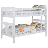 Chapman Twin Over Twin Bunk Bed White