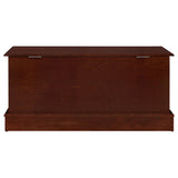 Paula Rectangular Cedar Chest Warm Brown