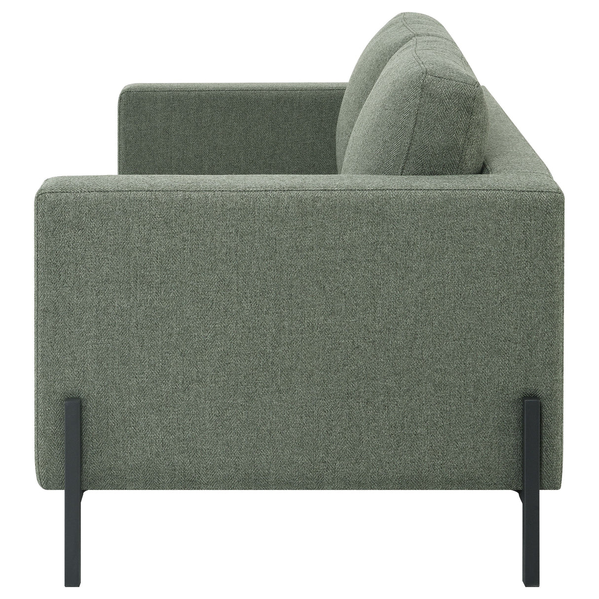 Tilly Upholstered Track Arms Loveseat Sage