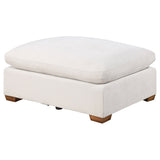 Lakeview Upholstered Ottoman Ivory