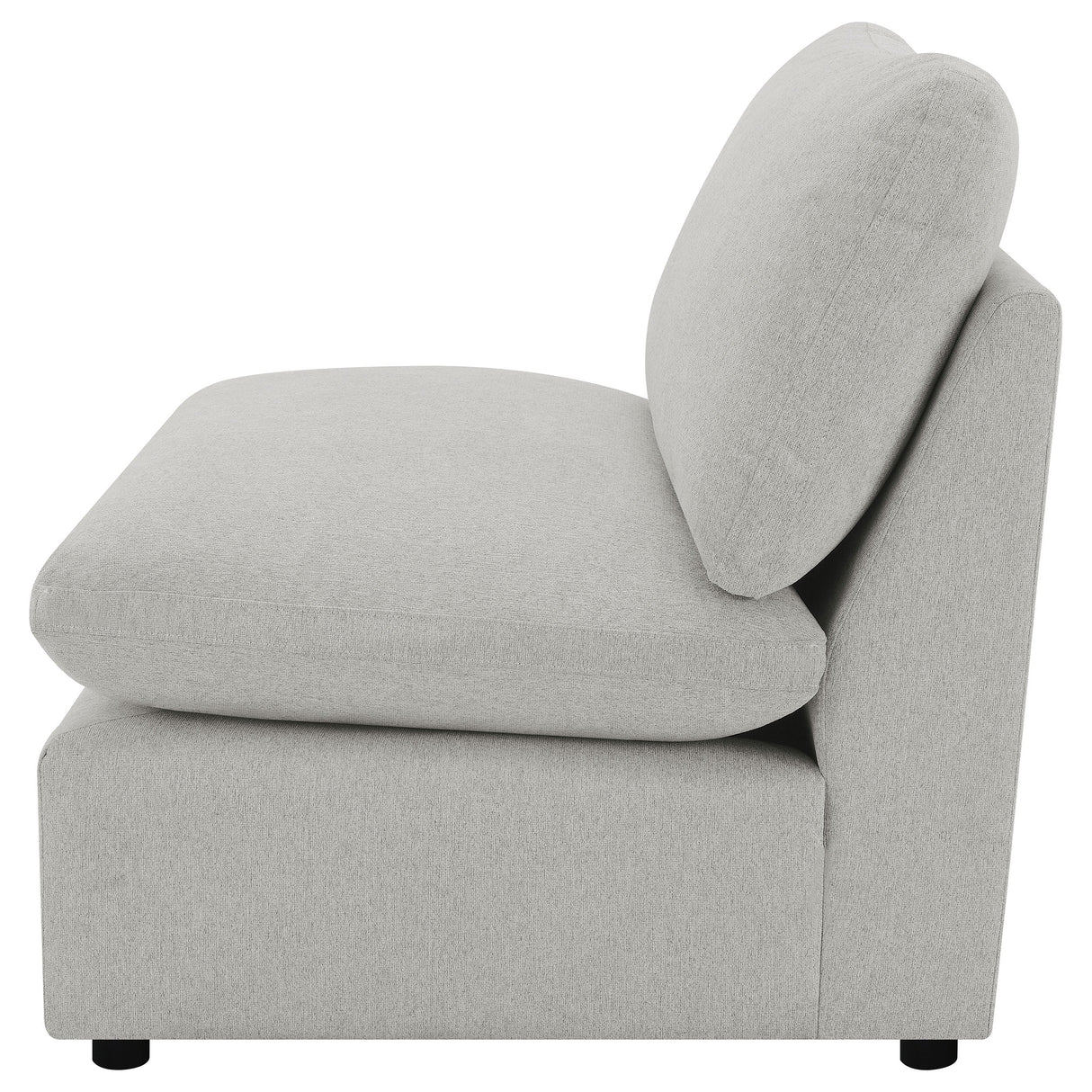 Collins Modular Power Reclining Sectional Armless Chair Grey