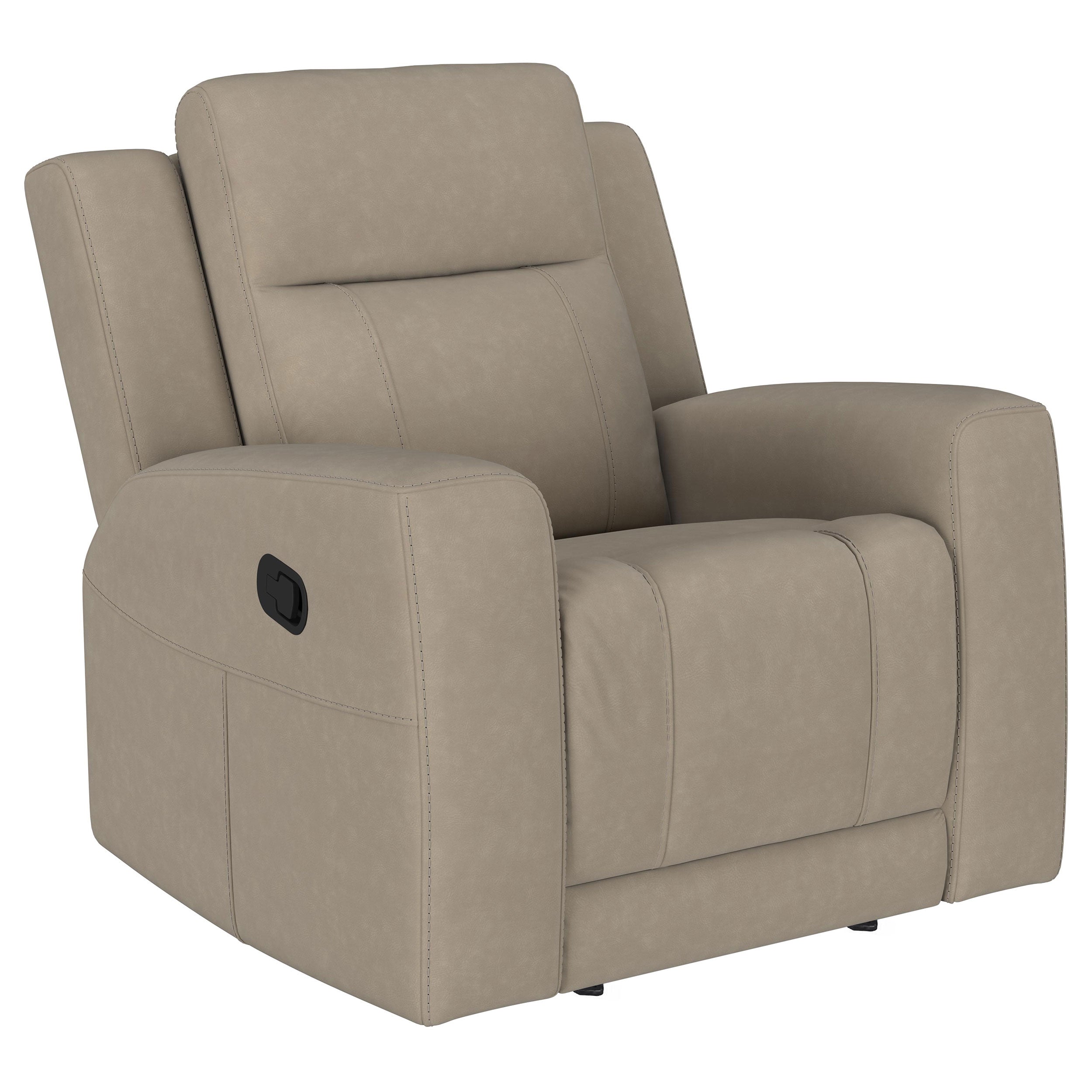 Brentwood Upholstered Recliner Chair Taupe