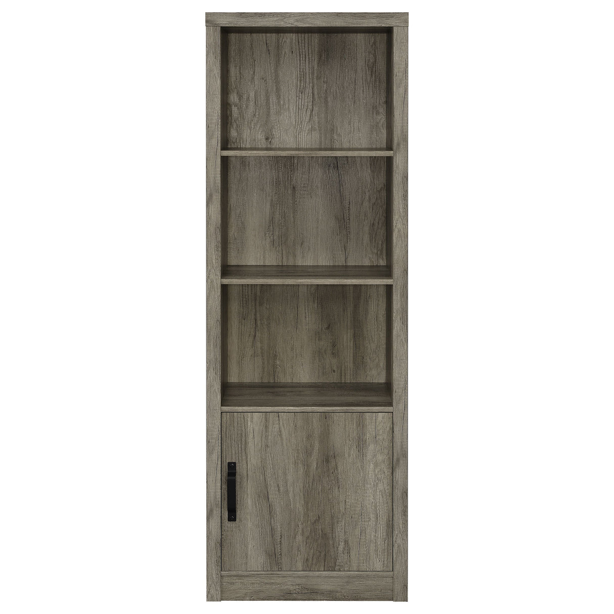 Burke 3-piece Entertainment Center Grey Driftwood