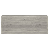 Burke 2-drawer TV Console Grey Driftwood