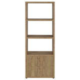 Tabby 3-Shelf Engineered Wood Media Tower Mango