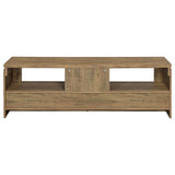 Elkton 2-drawer Engineered Wood 59" TV Stand Mango