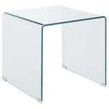 Ripley Square End Table Clear