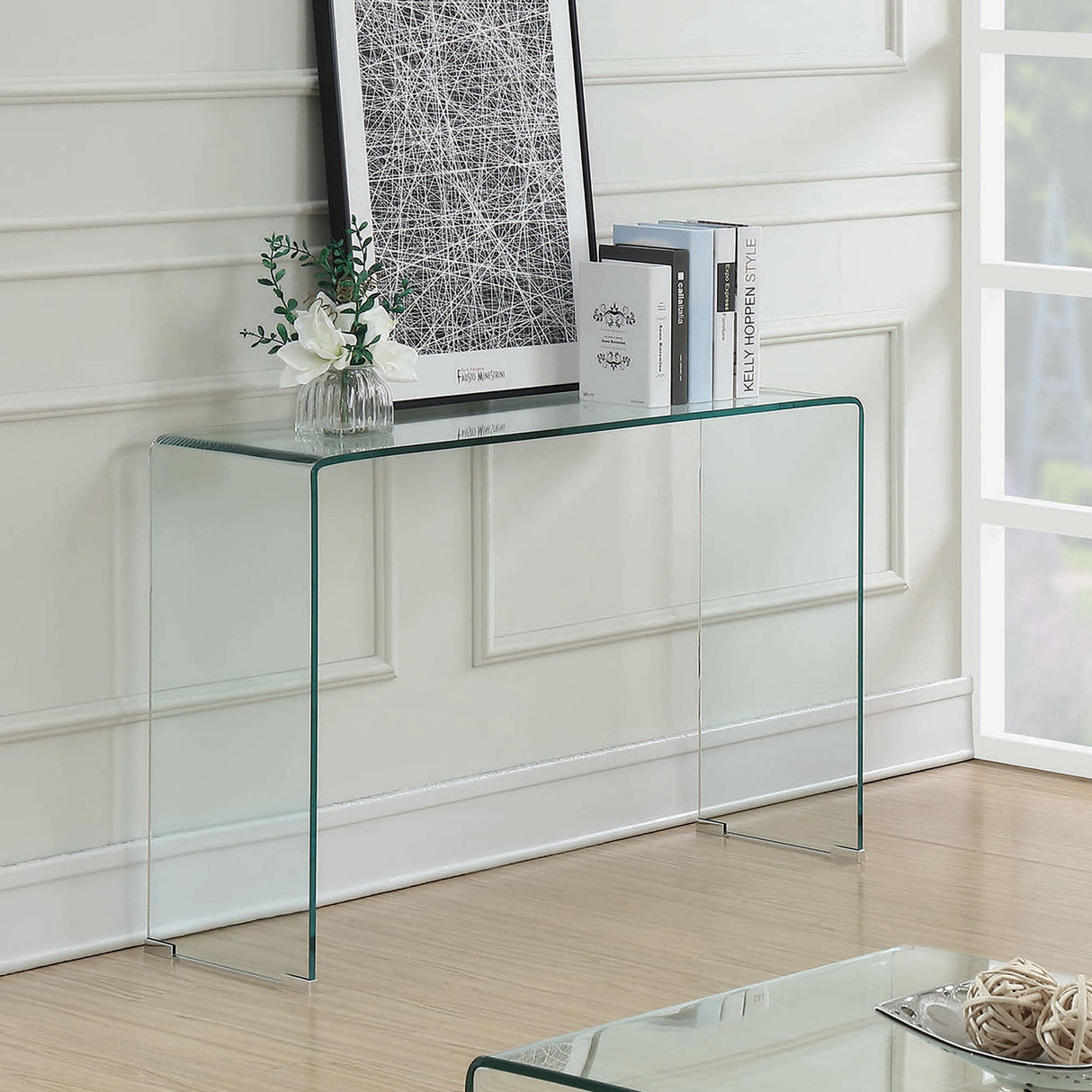 Ripley Rectangular Sofa Table Clear