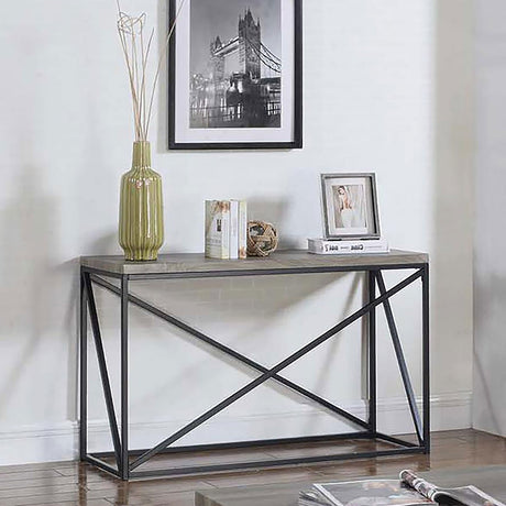 Birdie Rectangular Sofa Table Sonoma Grey