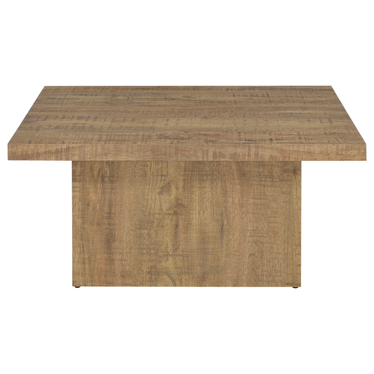 Devar Square Engineered Wood Coffee Table Mango