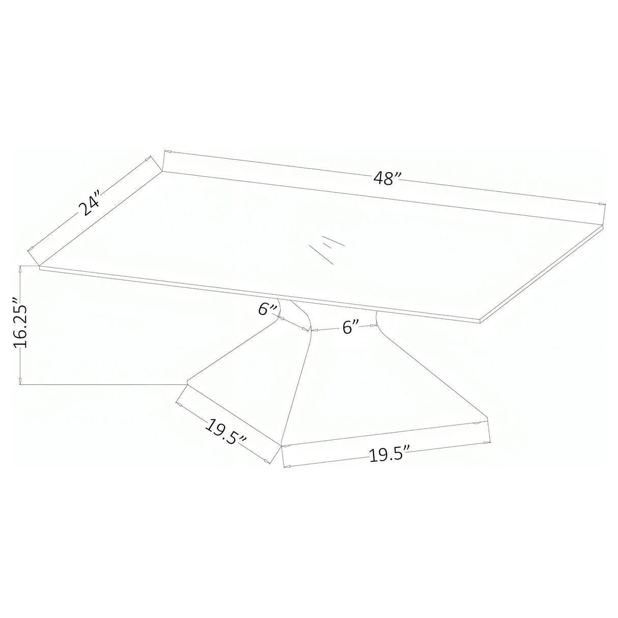 Jenny Glass Top Stainless Steel Coffee Table Chrome