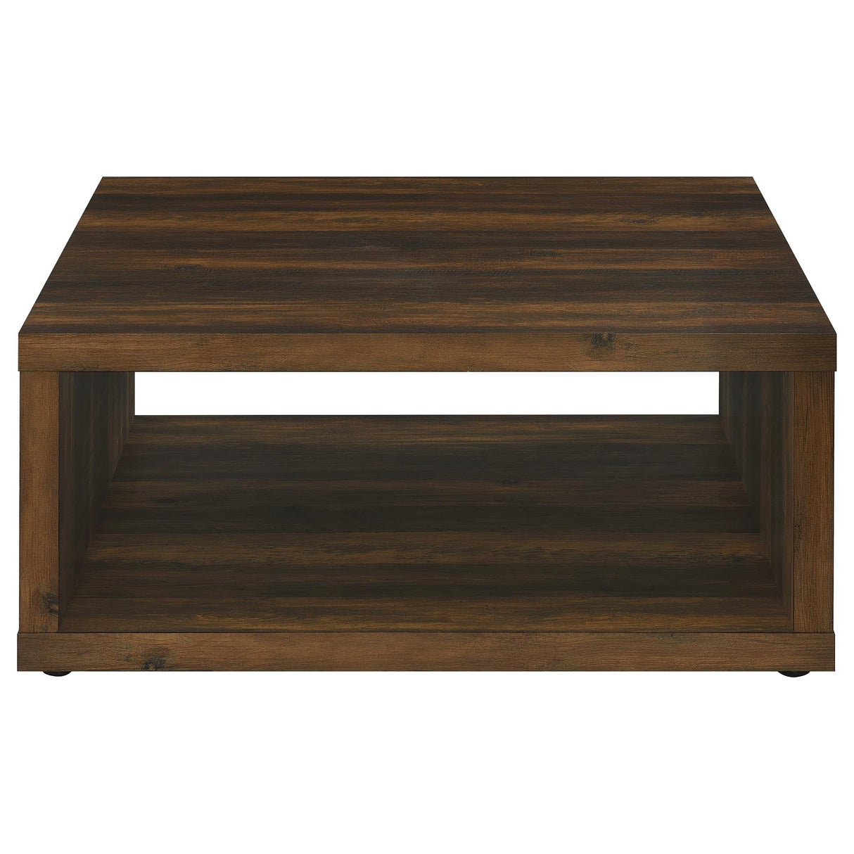 Frisco Square Engineered Wood Coffee Table Dark Pine