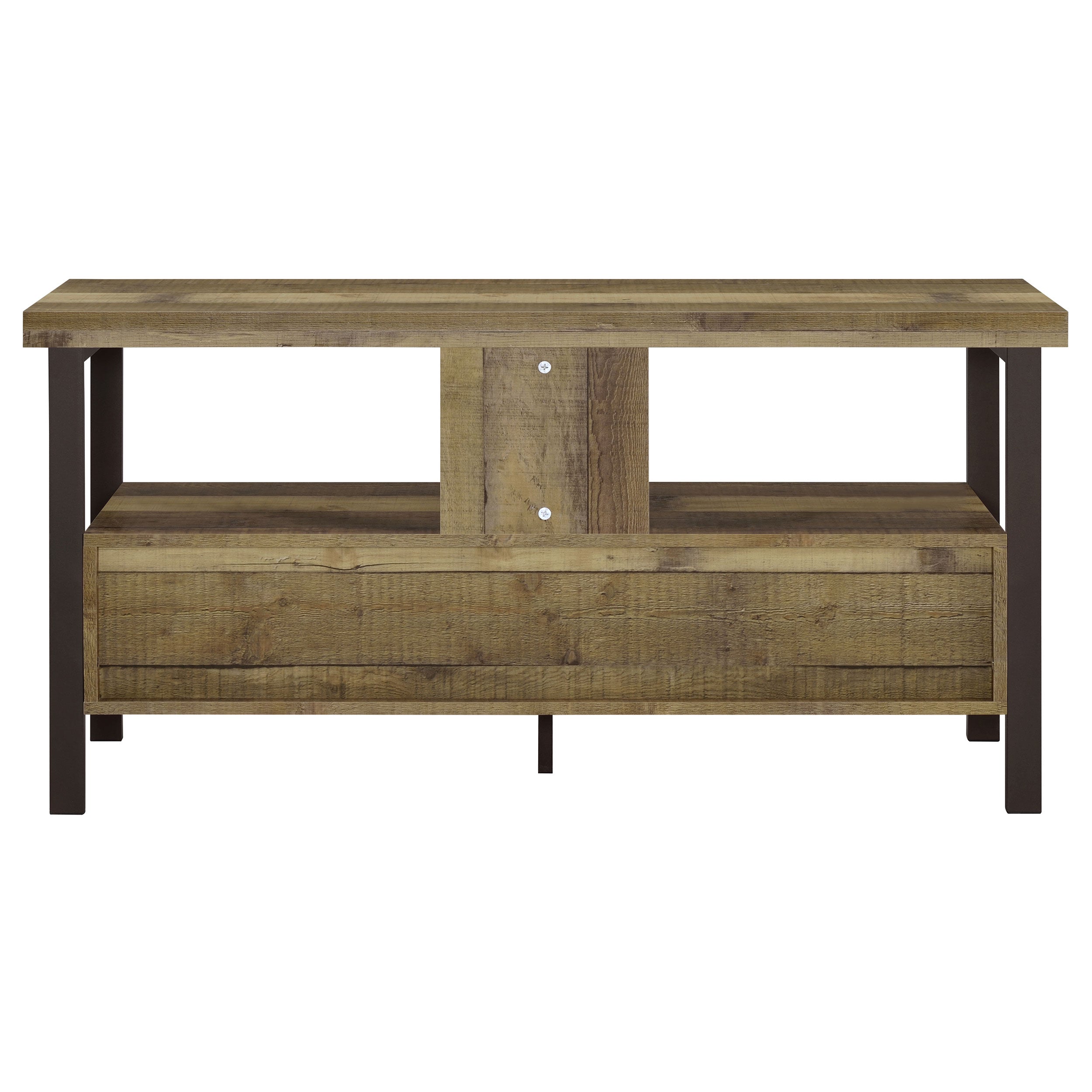 Ruston 48" 2-drawer TV Console Weathered Pine