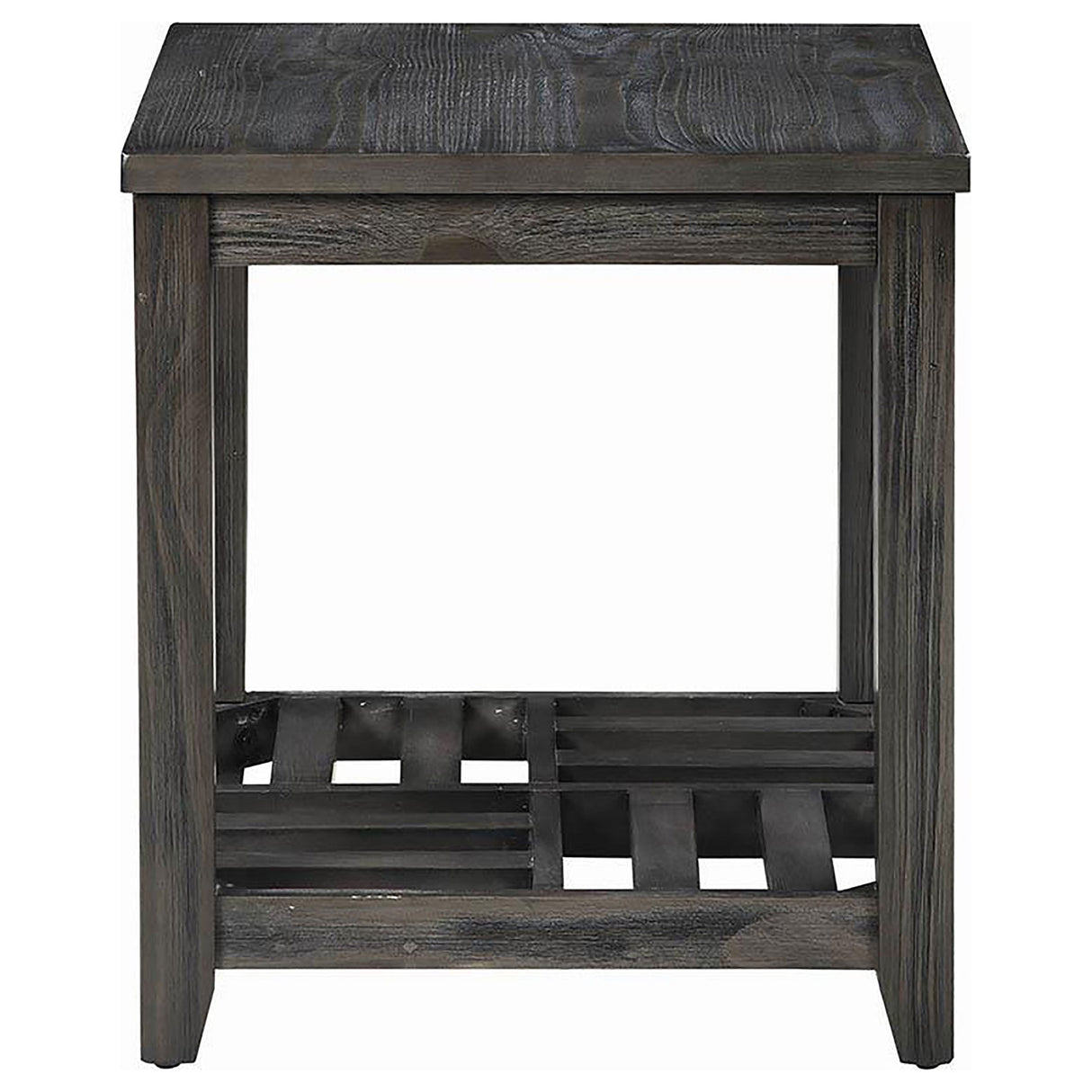 Cliffview 1-shelf Rectangular End Table Grey