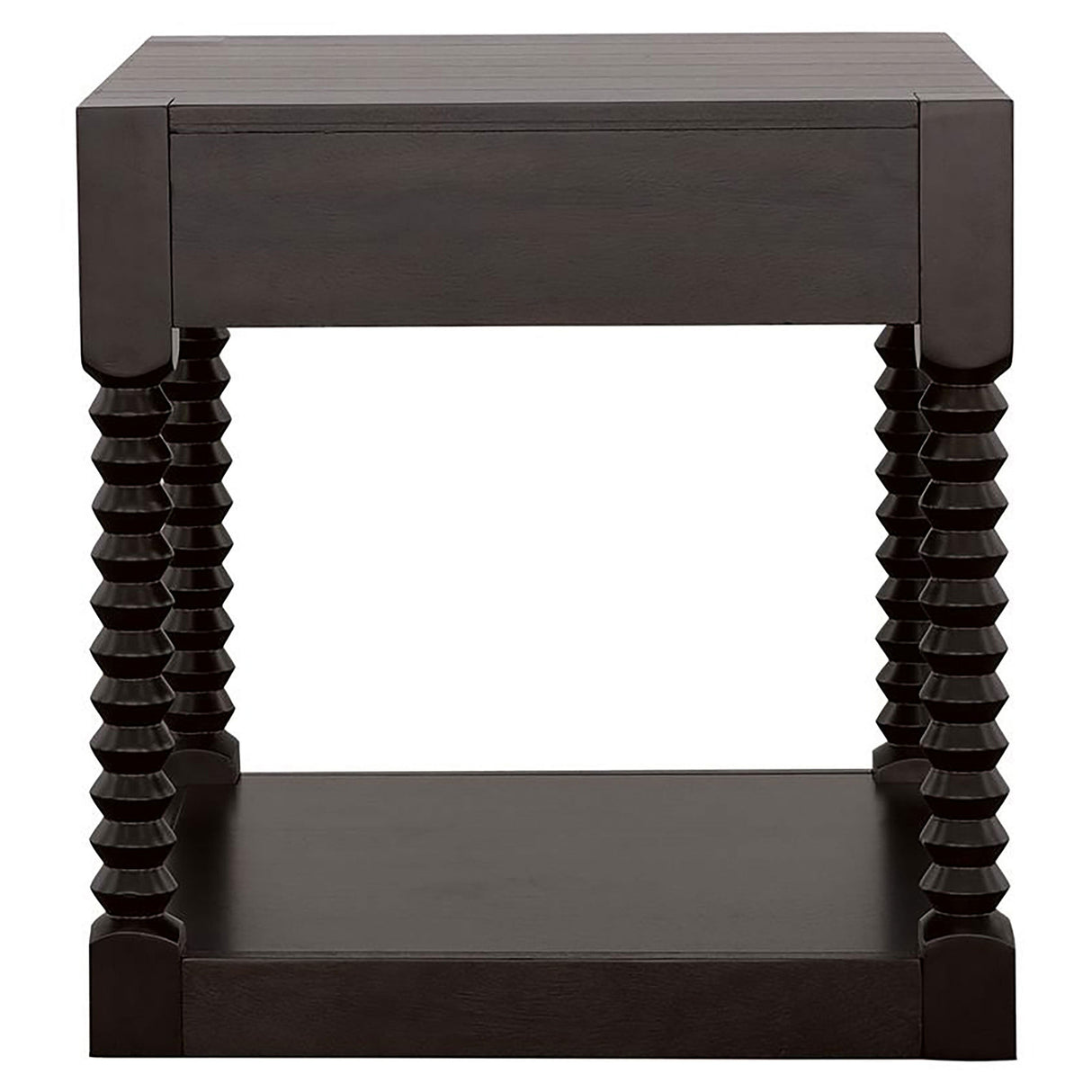 Meredith 1-drawer End Table Coffee Bean