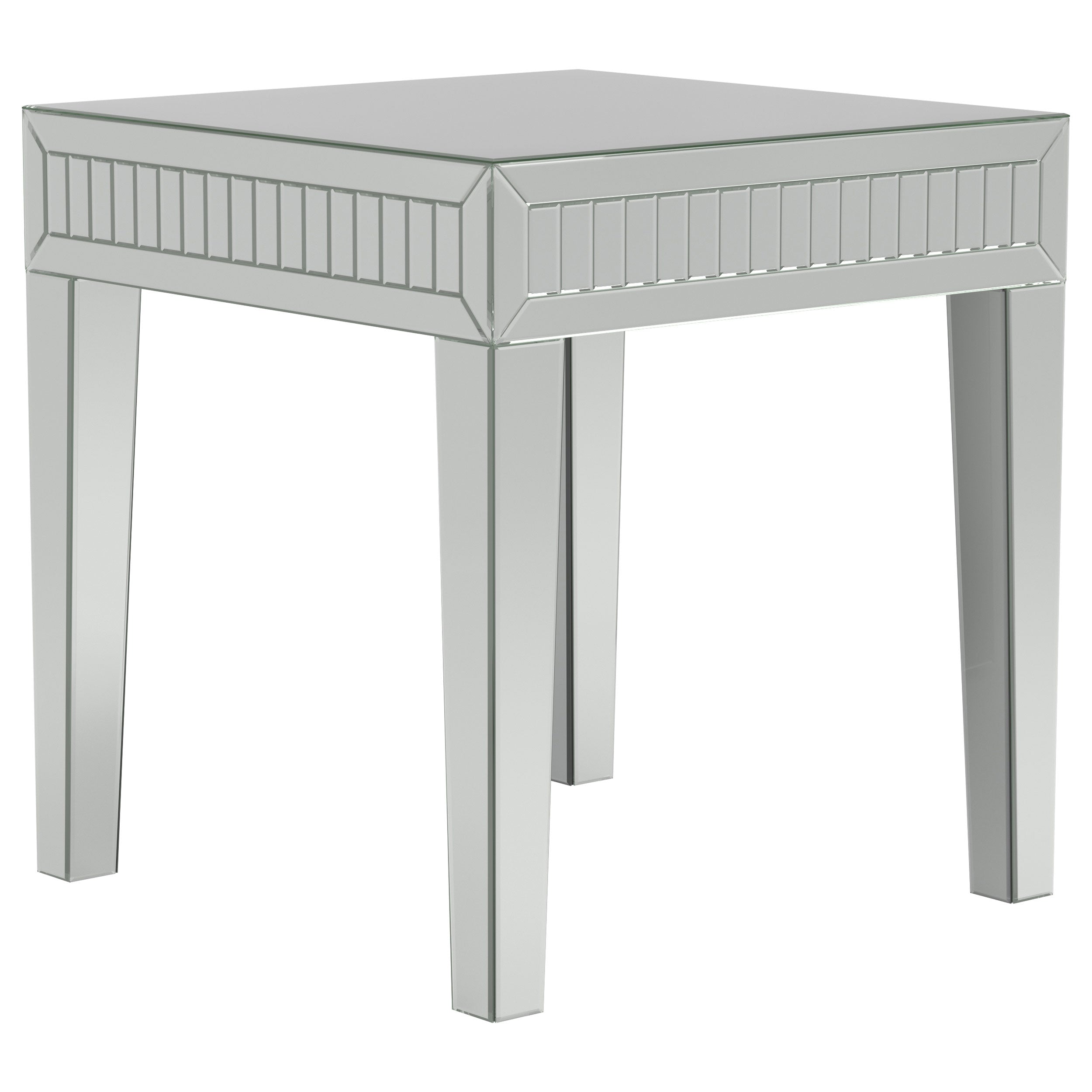 Whitfield Square End Table Silver