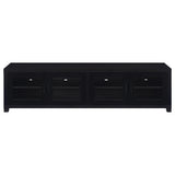 Jupiter 3-piece Entertainment Center 79-inch TV Stand Black