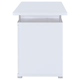 Tracy 2-drawer Computer Desk White