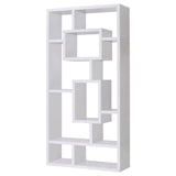 Howie 10-shelf Bookcase White