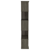 Joey 5-tier Bookcase Weathered Grey