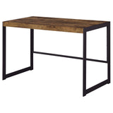 Estrella Writing Desk Antique Nutmeg and Gunmetal