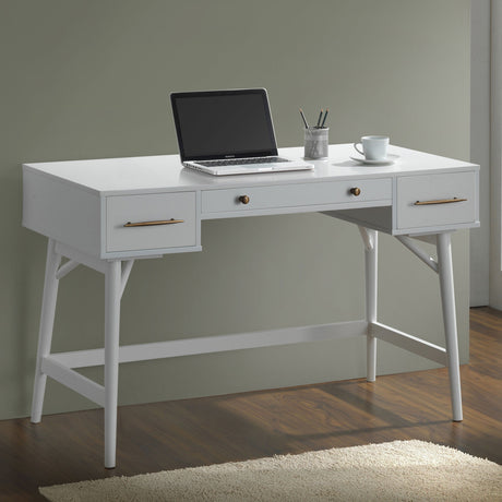 Mugga 3-drawer Writing Desk White