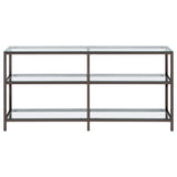 Kate 2-tier Bookcase Black Nickel