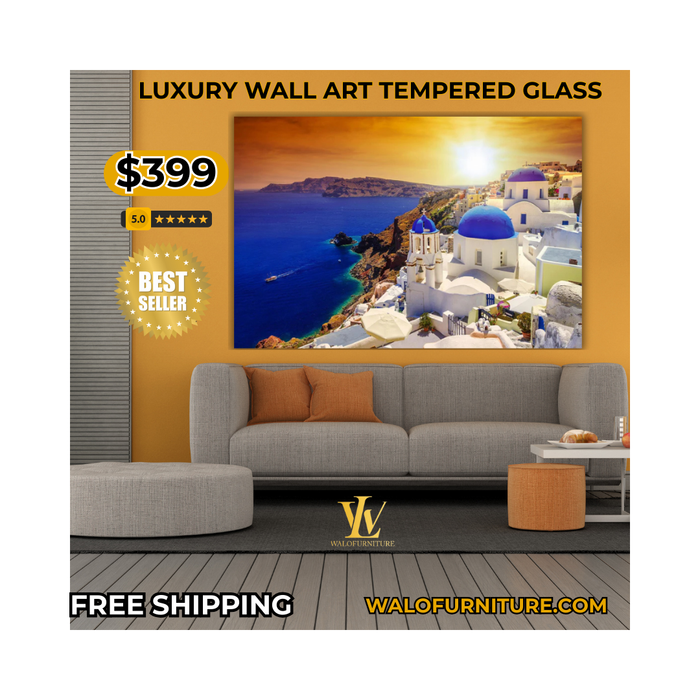 SF1748 Temp Glass w/ Foil – Santorini Sunset
