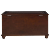 Finlay Flip Open Storage Cedar Chest Deep Tobacco