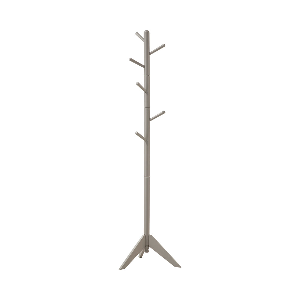 Devlin Coat Rack with 6 Hooks Grey