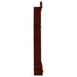 Diggory Grandfather Clock Brown Red and Clear