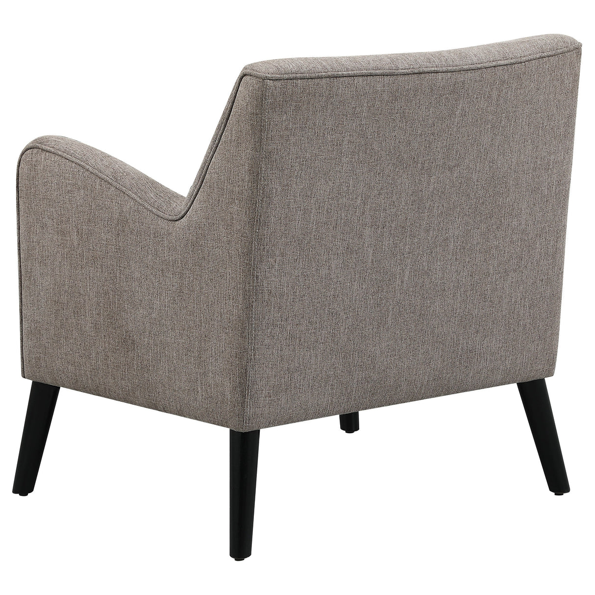 Darlene Upholstered Tight Back Accent Chair Charcoal